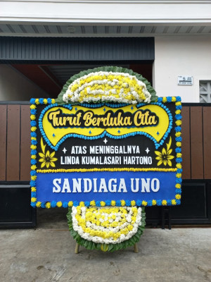 Papan Bunga Duka di Patemon